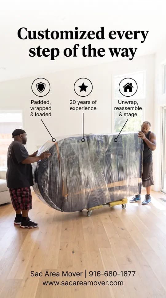 Customized every step of the way – Sac Area Mover