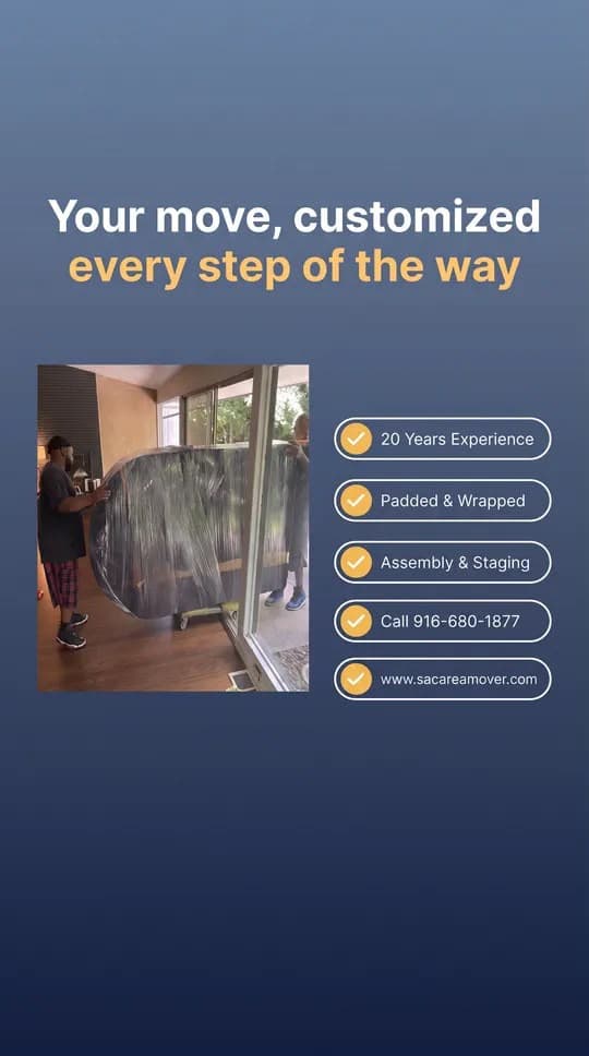Your move customized – Sac Area Mover